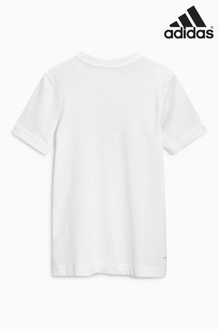 adidas Essential White Logo T-Shirt